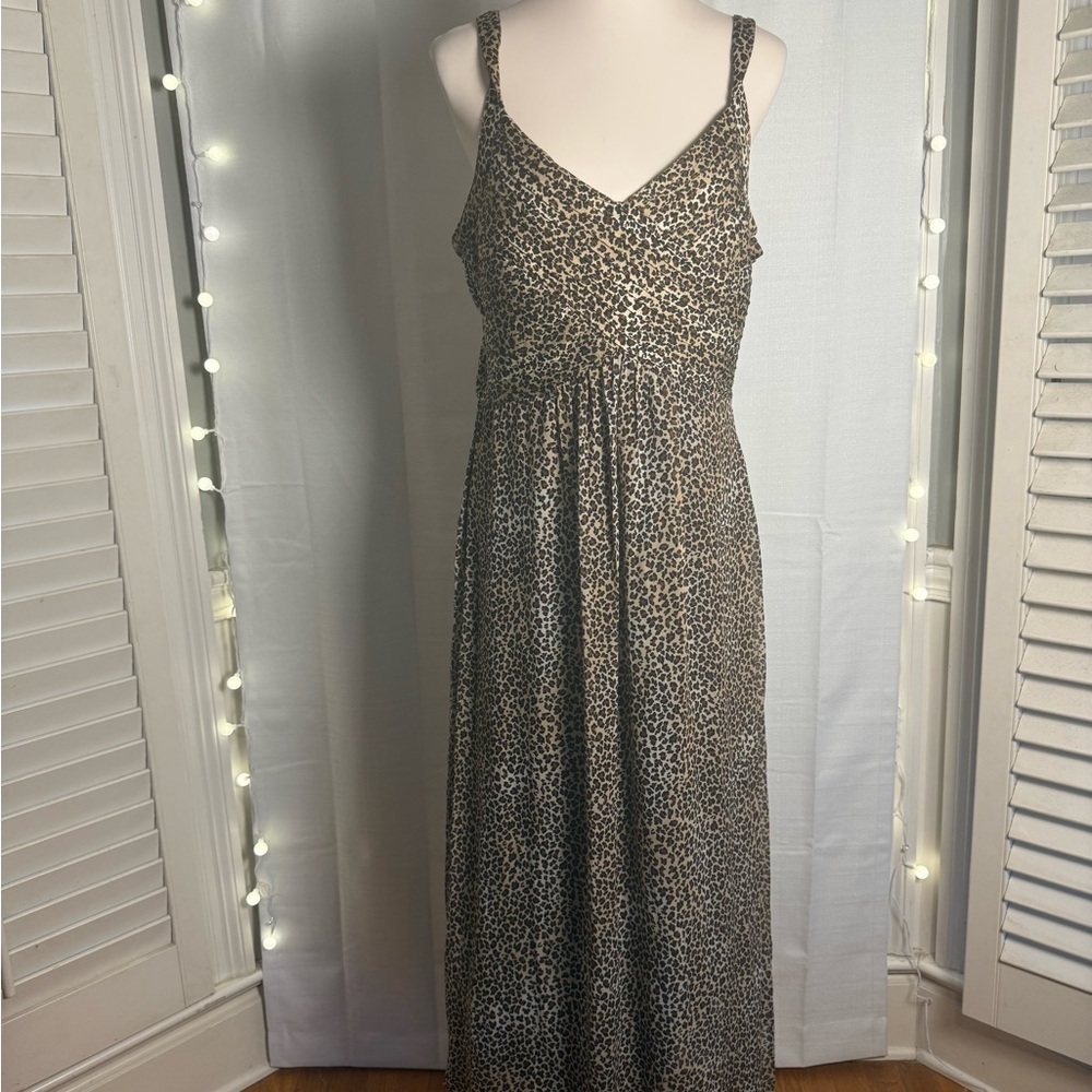Robbie Bee Leopard Print Maxi Dress - Picture 6 of 6